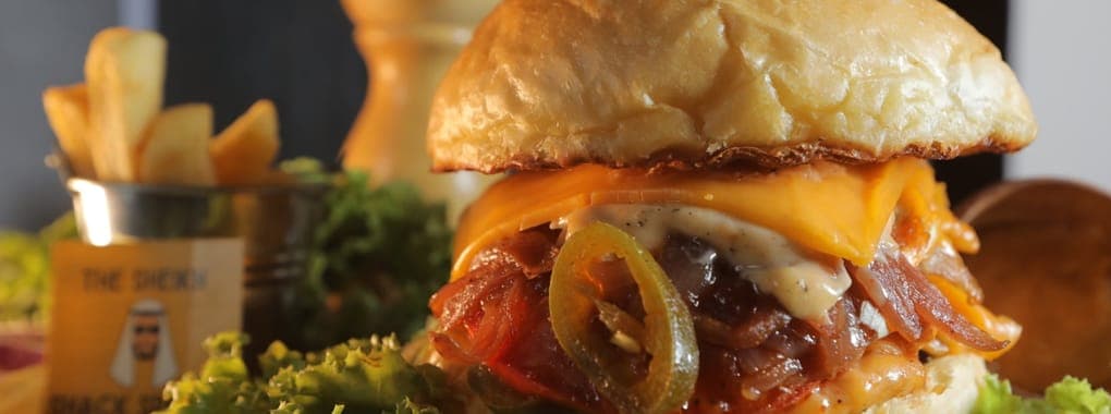 Sheikh Shack Burgers cover