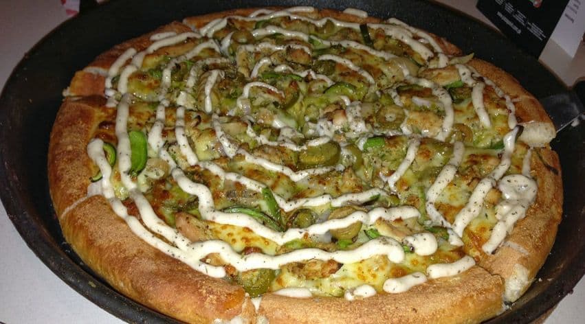 Clockwise Pizza cover