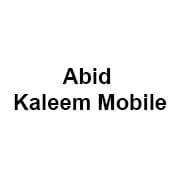Abid Kaleem Mobile