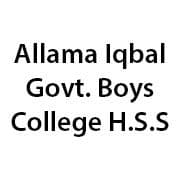 Allama Iqbal Govt. Boys H.S.S.