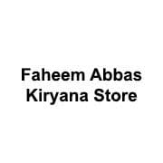 Faheem Abbas Kiryana Store