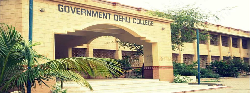 Govt. Dehli College cover