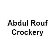 Abdul Rouf Crockery