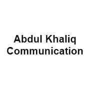 Abdul Khaliq Communication