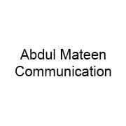 Abdul Mateen Communication