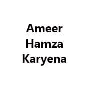 Ameer Hamza Karyena