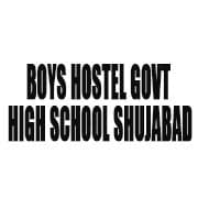Boys Hostel Govt High School Shujabad