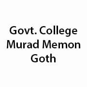 Govt. College Murad Memon Goth