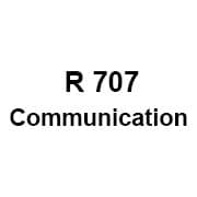 R 707 Communication